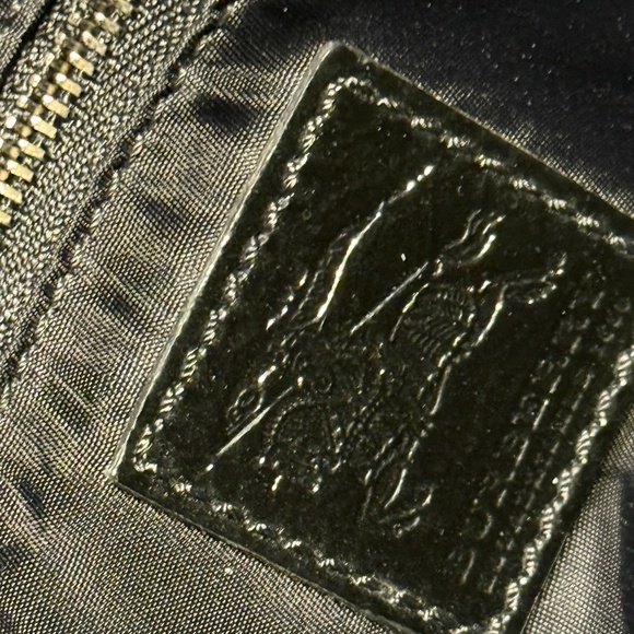 Burberry Black and Cream Plaid Satchel - Picture 5 of 11